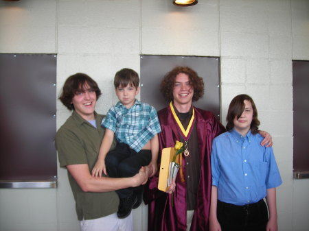 My boys at Reilly's graduation