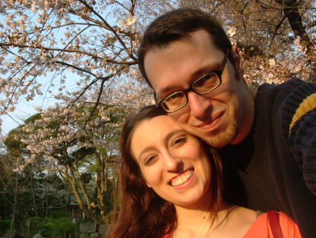 Me and my fiance in Tokyo
