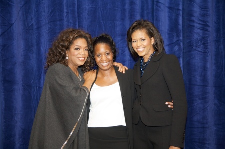 OMG!  Oprah, Michelle Obama, Gail Miller