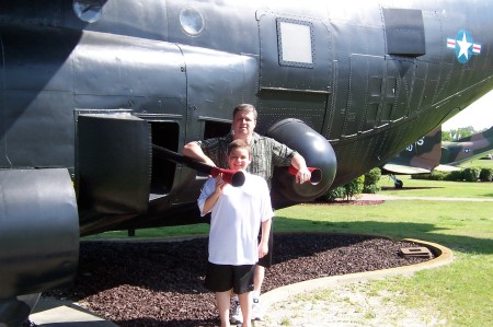 Me and My Boy... Hurlburt Field, Ft Walton Beach, Florida