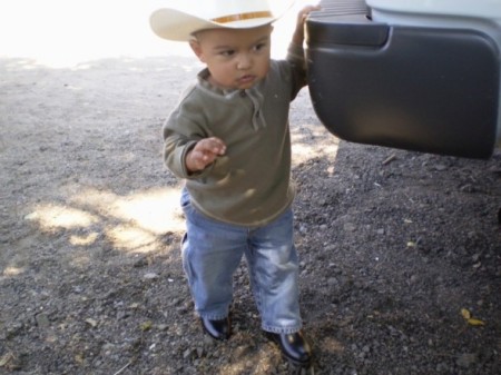 My lil vaquero!