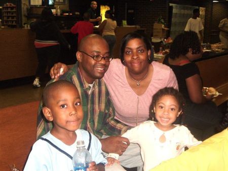 Hubby, Daughter and Nephew