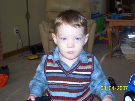 Mr. Serious, my blue eyed charmer, Chase