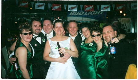 Chris and Amy's wedding - St Patricks Day