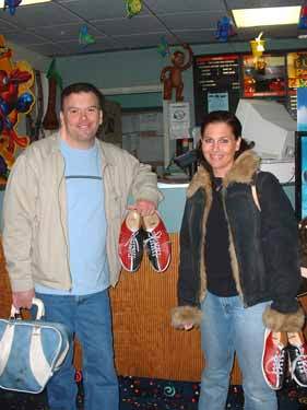 Eddie & Lisa at the LIMARC Bowling Party