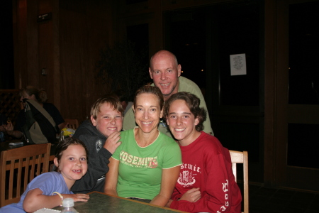 Family in Yosemite