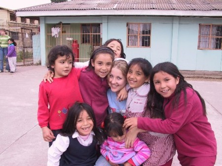 The Girls at Ogar in Santiago, Chile in 2004