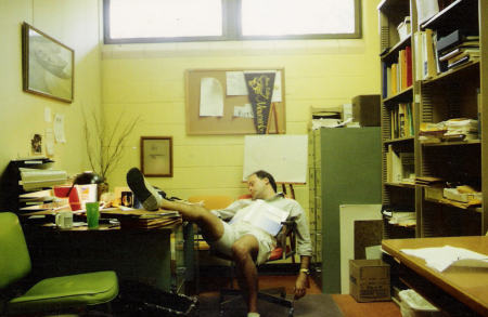 Hard at work at Auburn 1990