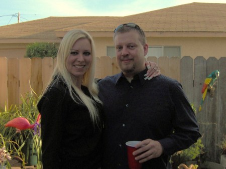 Jasmyn & I at a friend's 40th B-day party