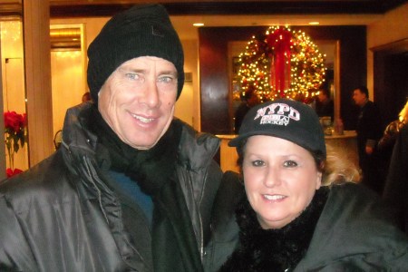 Grae and I in New York New Years 2009