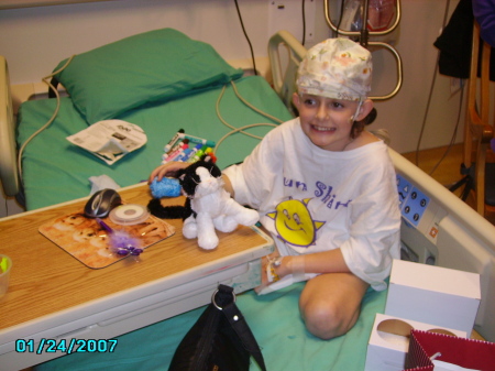 Mika at Cincinnati Children's Hospital, January 2007