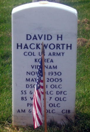 Col. David H. Hackworth, USA (Ret)