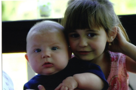 grandkids: James & Sage