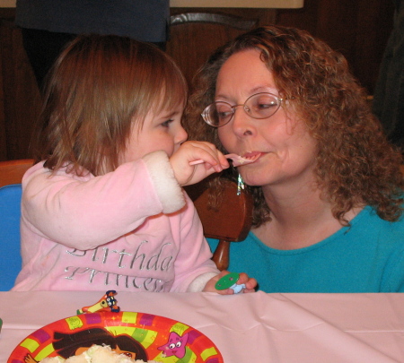 Feeding Grandma Dec. 08