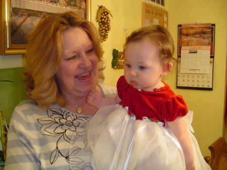 Me and my beautiful granddaughter - xmas 2006