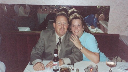 My Husband and I at my niece's wedding - July 2005