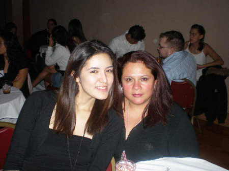 My friend Vero and me at 4Evers' Show