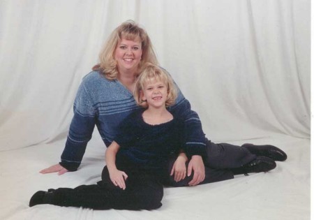 My daughter Bryten and I - 2000