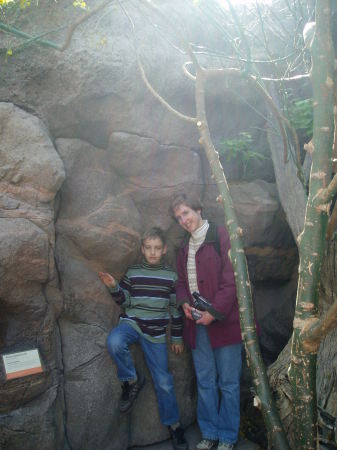 NC Zoo - Daughter and grandson