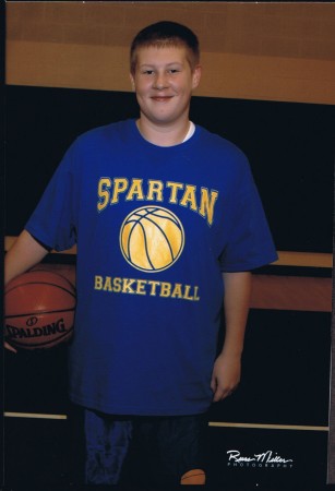 Kaleb Basketball 8th Grade 2007