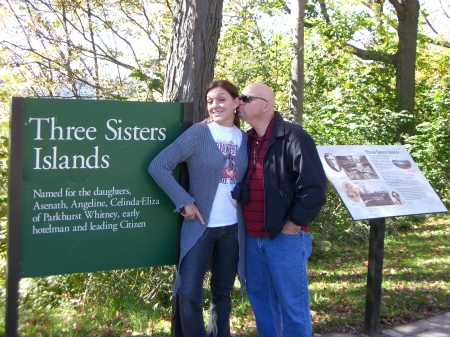 Tristan & I in Niagara Falls NY 2006 (30th reunion trip)