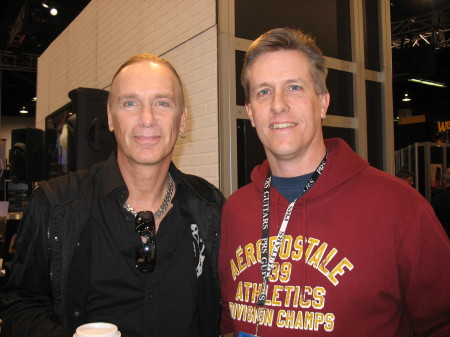 Me and Billy Sheehan.