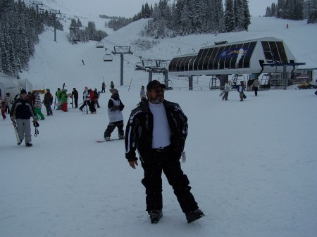 Me at Sunshine Ski Resort Banff AB