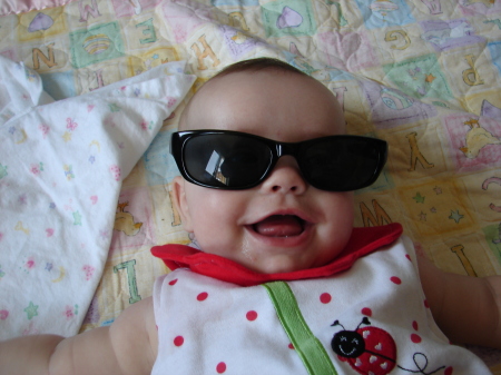 My granddaughter Kiley is one cool chick