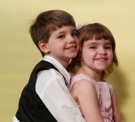 My children - Logan and Teagan