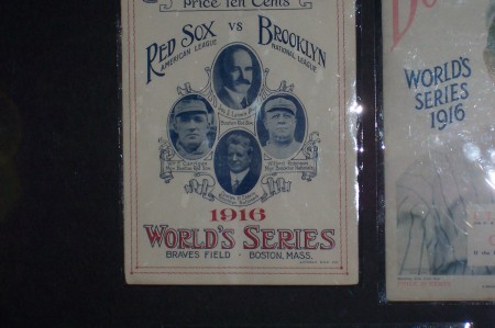 red sox 1916 world series