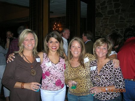 25 Years Later!!  Sheila, Lucinda, Jana and Me