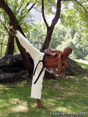 Kicking in Central Park