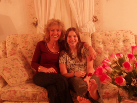 My daughter, Grace and I ...October 2007