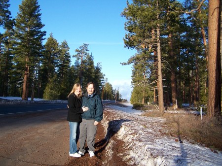 Paul & I outside Crater Lake