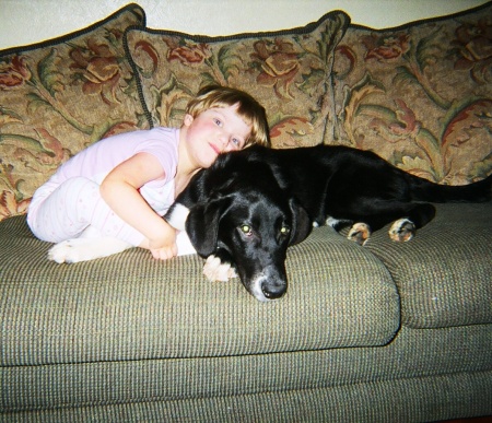 Emily & her dog Kaylee