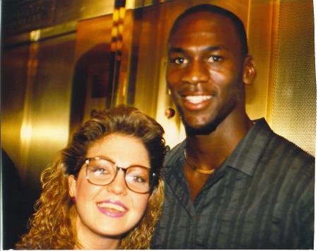 1987 with Michael Jordan