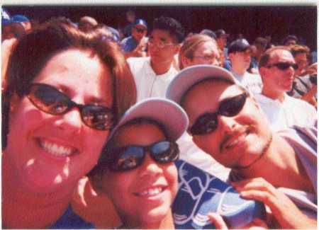 Me & My Guys at the Dodger Game
