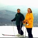 At Killington with Trina