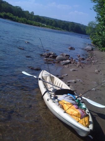 Yaking on the delaware