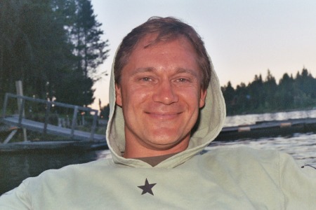 Water Skiing in Cascade, Idaho (well, sitting in the ski boat)