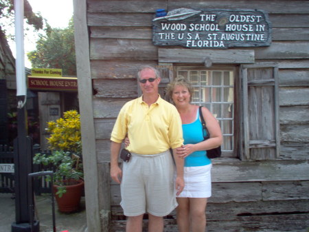Tom and Julie in St. Augustine, FL