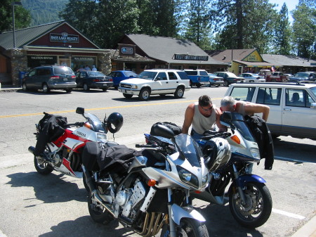 Motorcycle trip (Silver bike is mine)
