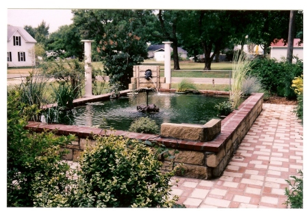 one of our watergarden ponds