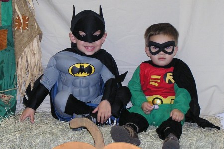 Batman and Robin - Halloween 2008