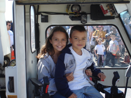 Gina & Jake at the Plane Pull