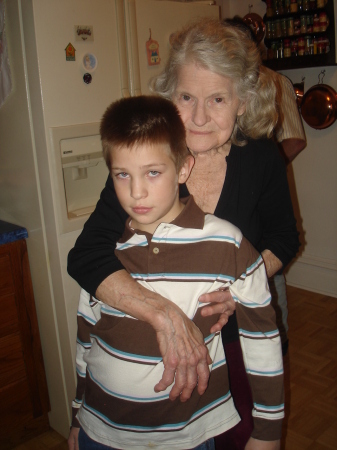 brandon and great grandma