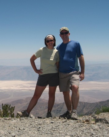 Scott and I atop Telescope Peak