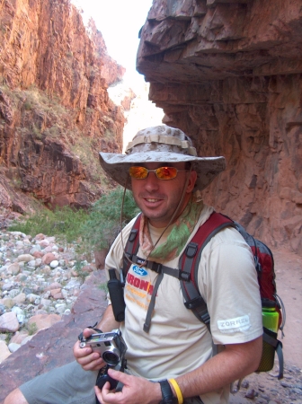 Hiking across the Grand Canyon 2006
