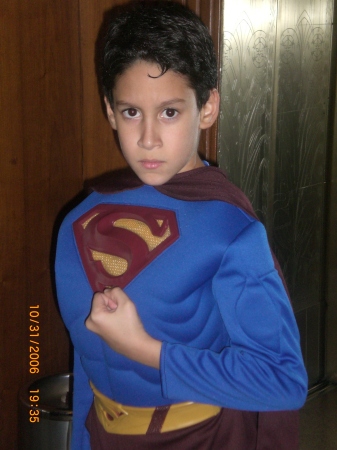 My Superman...I mean son Bryan