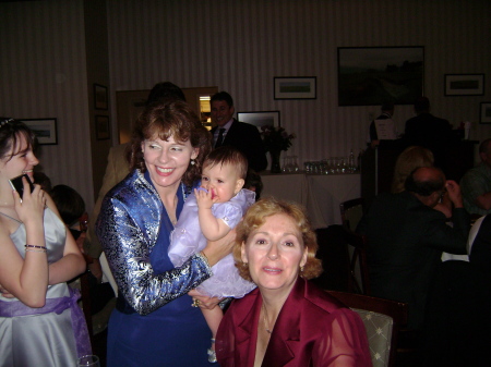 Collete, Baby Lily, my sister Carol 4/08